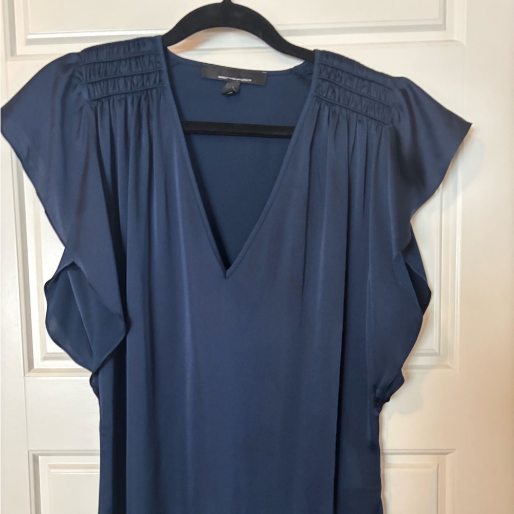 Elegant Blue Women's Top